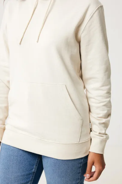  Iqoniq Torres recycled cotton hoodie undyed, natural raw - iqoniq white 