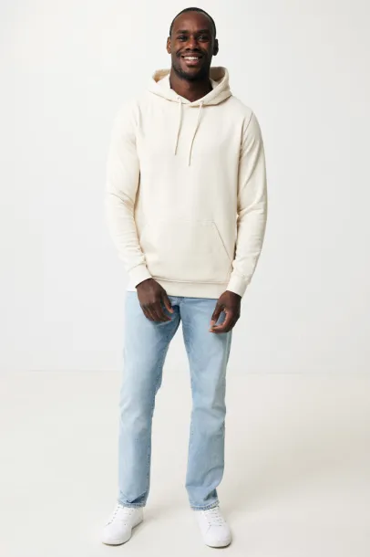  Iqoniq Torres recycled cotton hoodie undyed, natural raw - iqoniq white 