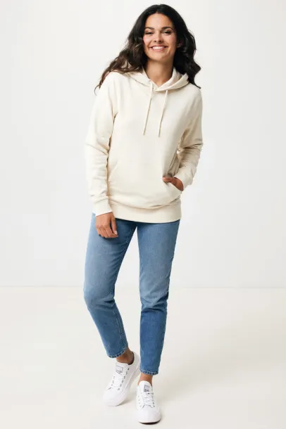  Iqoniq Torres recycled cotton hoodie undyed, natural raw - iqoniq white 