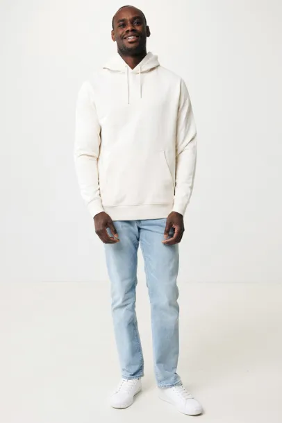  Iqoniq Torres recycled cotton hoodie undyed, natural raw - iqoniq white 