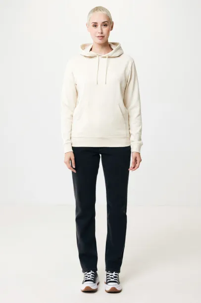  Iqoniq Torres recycled cotton hoodie undyed, natural raw - iqoniq white 