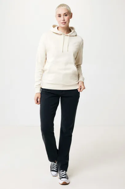  Iqoniq Torres recycled cotton hoodie undyed, natural raw - iqoniq white 