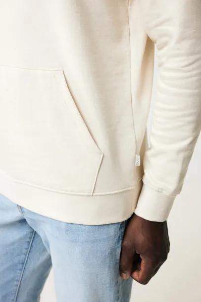  Iqoniq Torres unisex neobojeni hoodie od recikliranog pamuka, 340 g/m² - iqoniq natural raw