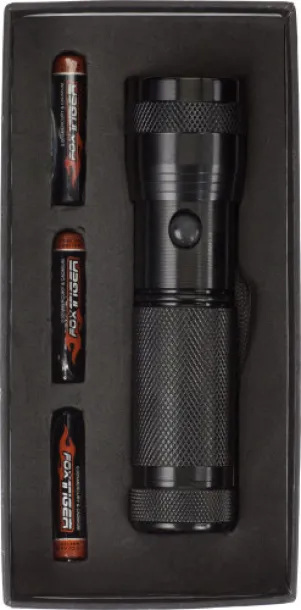 Romeo Aluminium torch  black