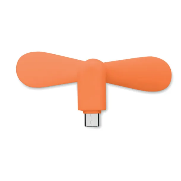 PHAN Portable USB-C fan Orange
