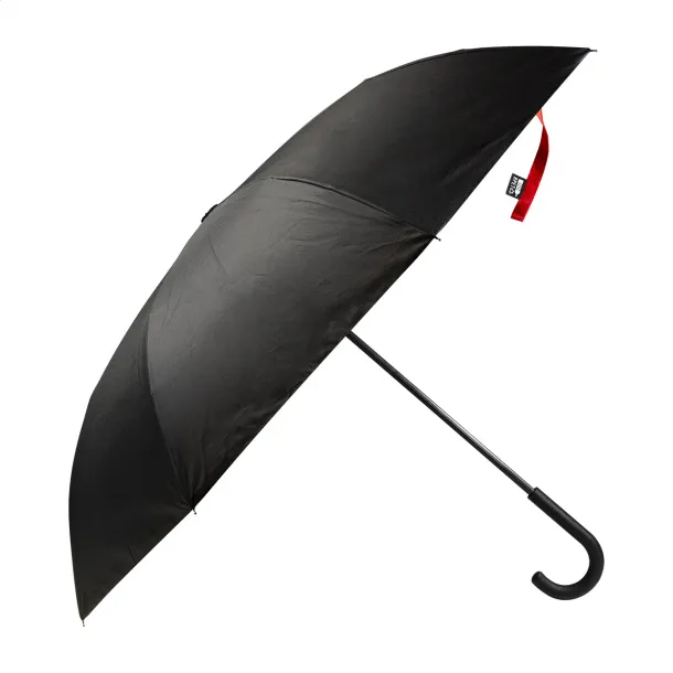 Raura RPET reversible umbrella Red