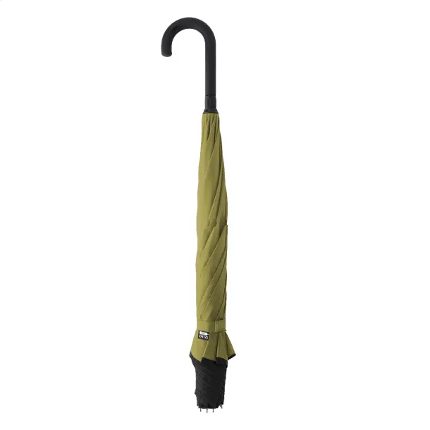 Raura RPET reversible umbrella Green