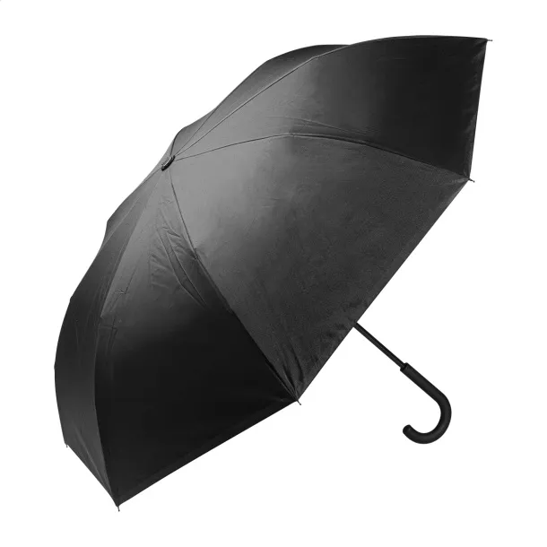 Raura RPET reversible umbrella Black