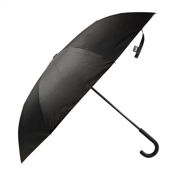 Raura RPET reversible umbrella Black