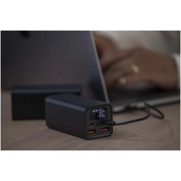 Acamar prijenosna baterija za laptop - 70 W, 20 000 mAh Crna