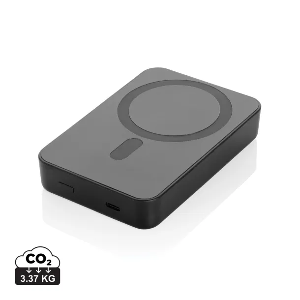Amporia magnetska prijenosna baterija, 10 000 mAh - XD Collection Crna