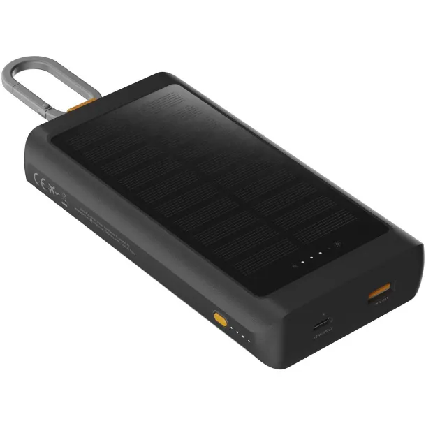 Xtorm XG2S101 Go2 Solarna prijenosna baterija sa svjetlom - 15 W, 10 000 mAh - Xtorm Ugljen