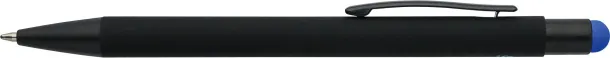  Recycled aluminium rubberized ballpen Formentera