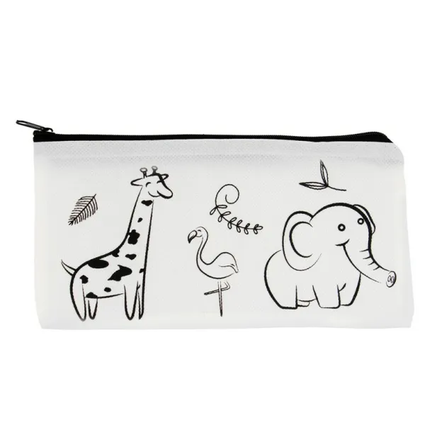 Pika Pencil case for colouring, crayons Bijela
