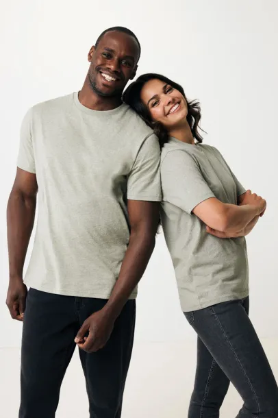  Iqoniq Sierra unisex lagana majica od recikliranog pamuka - iqoniq light heather green
