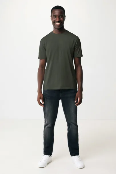  Iqoniq Sierra lightweight recycled cotton t-shirt  - iqoniq khaki
