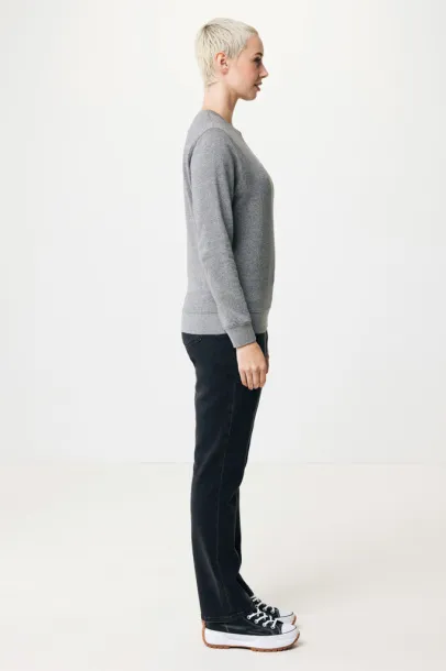  Iqoniq Etosha lagani pulover od recikliranog pamuka - iqoniq light heather anthracite