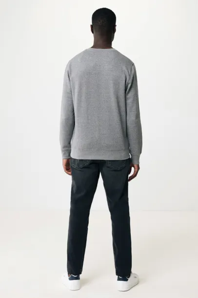  Iqoniq Etosha lagani pulover od recikliranog pamuka - iqoniq light heather anthracite