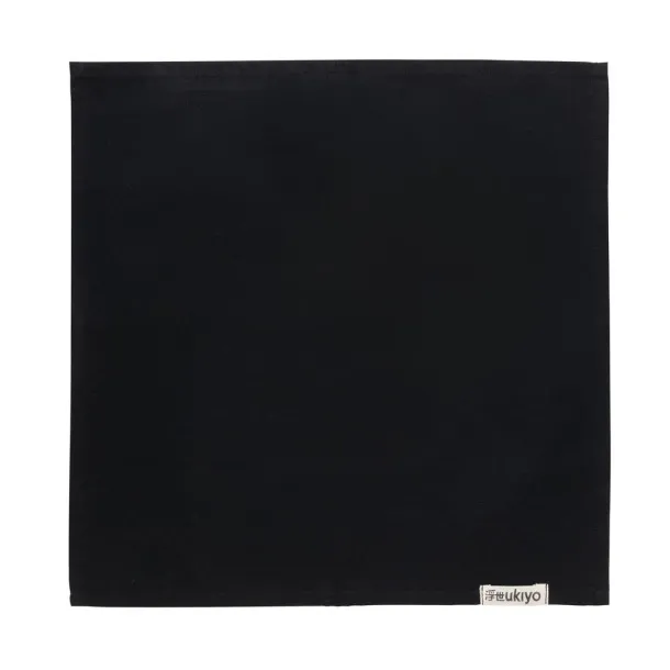  Ukiyo Aware™ 180gr rcotton table napkins 4pcs set - Ukiyo Black 