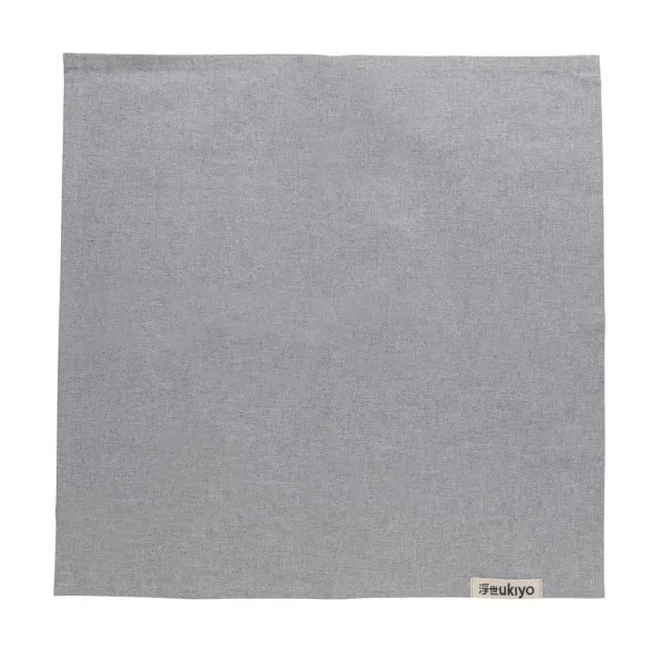  Ukiyo Aware™ 180gr rcotton table napkins 4pcs set - Ukiyo Grey 