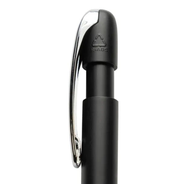  Glide GRS certified R-ABS Metal Clip Pen - XD Collection Black