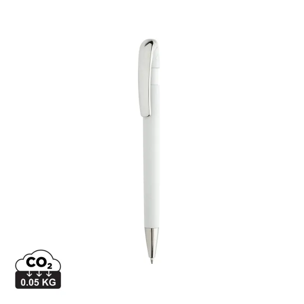  Glide GRS certified R-ABS Metal Clip Pen - XD Collection White