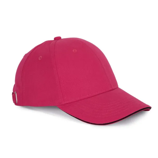 ORLANDO 6 PANEL CAP - K-UP Fuchsia Black