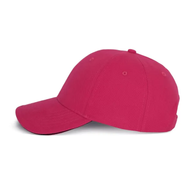 ORLANDO 6 PANEL CAP - K-UP Fuchsia Black
