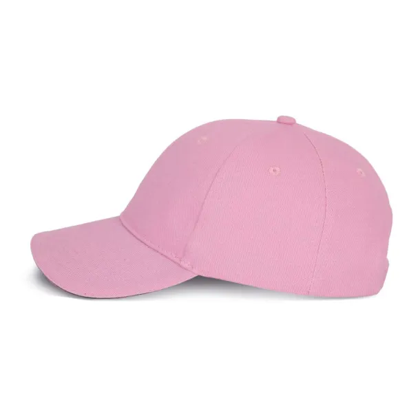 ORLANDO 6 PANEL CAP - K-UP Dark Pink Washed Slate Grey