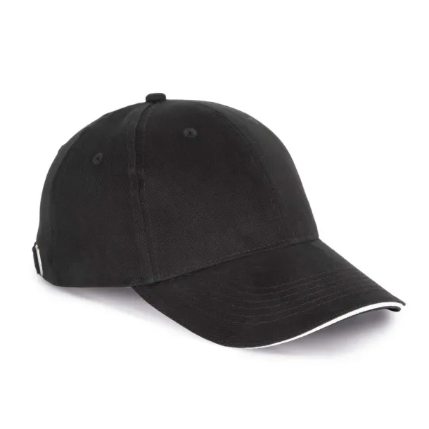 ORLANDO 6 PANEL CAP - K-UP Black White