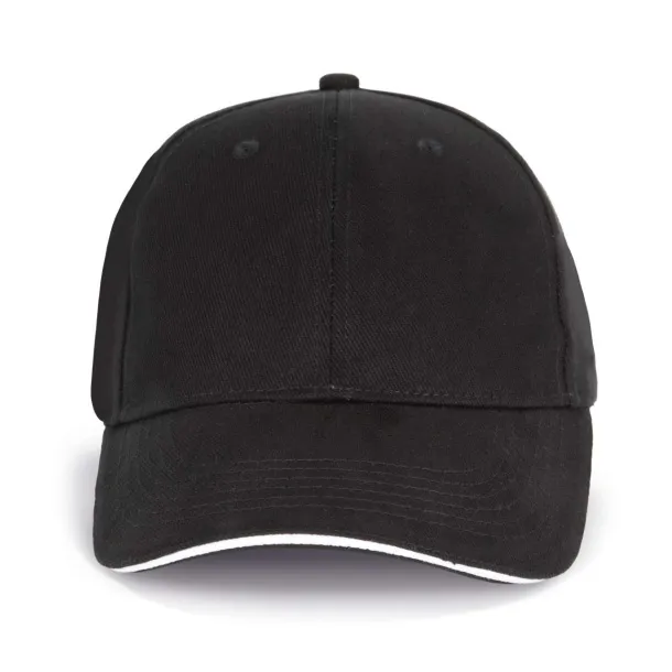 ORLANDO 6 PANEL CAP - K-UP Black White
