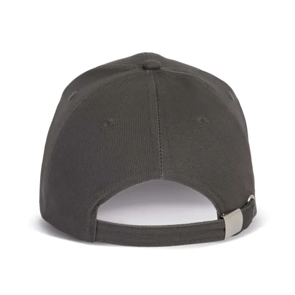 ORLANDO 6 PANEL CAP - K-UP Tamno siva Orange