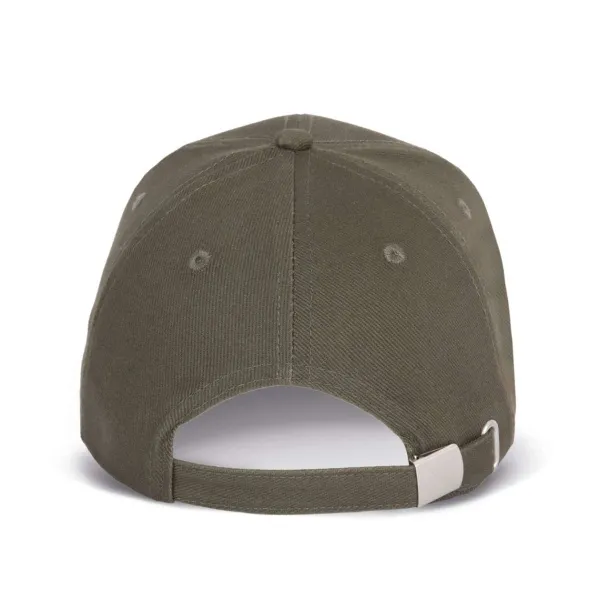 ORLANDO 6 PANEL CAP - K-UP Khaki Black