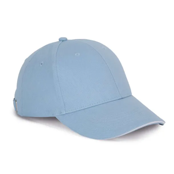 ORLANDO 6 PANEL CAP - K-UP Sky blue White