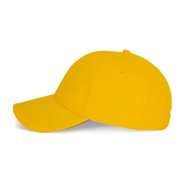 ORLANDO 6 PANEL CAP - K-UP Yellow Slate Grey