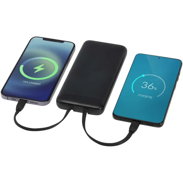 Adhil Prijenosna baterija - 10 W, 10 000 mAh Crna