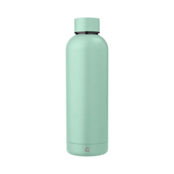 ISAIAH Recycled stainless steel bottle pastel green