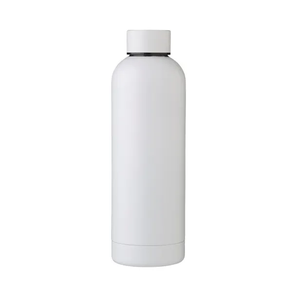 ISAIAH Recycled stainless steel bottle Bijela