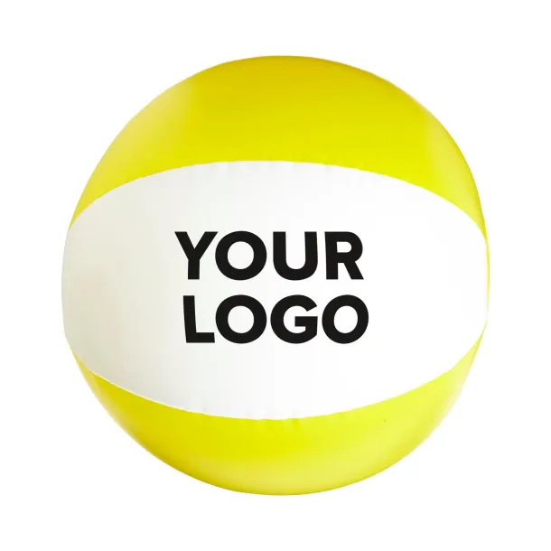 LOLA PVC beach ball Žuta