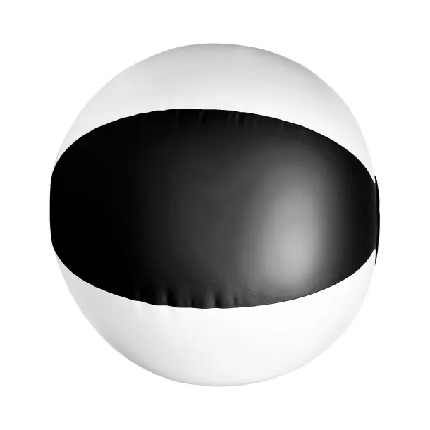 LOLA PVC beach ball Crna Bijela