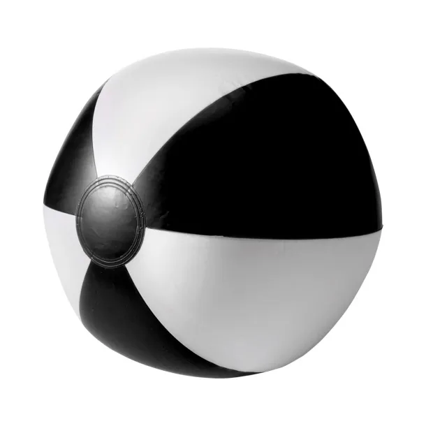 LOLA PVC beach ball Crna Bijela