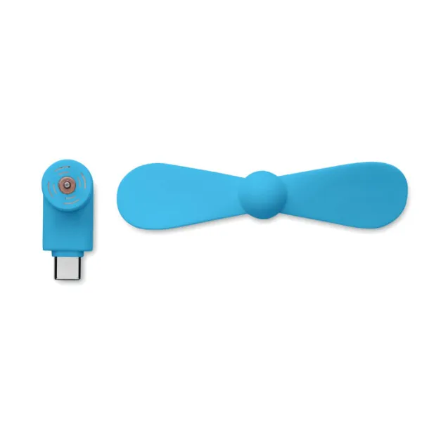 PHAN Portable USB-C fan Turquoise