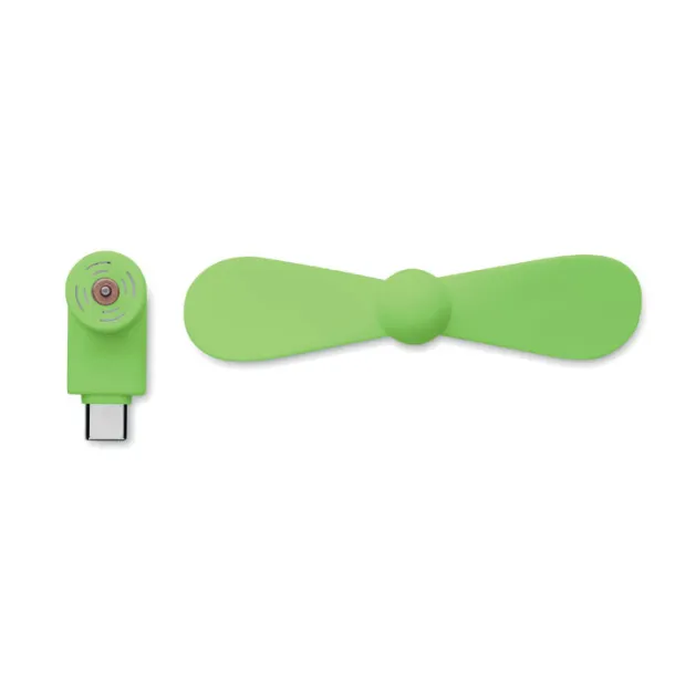 PHAN Portable USB-C fan Lime