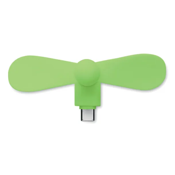 PHAN Portable USB-C fan Lime