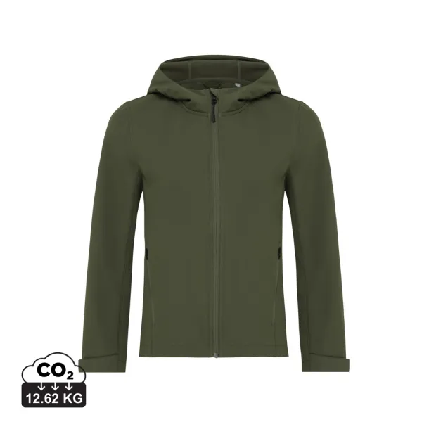  Iqoniq Makalu women recycled polyester soft shell jacket - iqoniq khaki