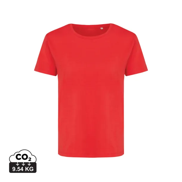  Iqoniq Yala ženska lagana majica od recikliranog pamuka - iqoniq luscious red