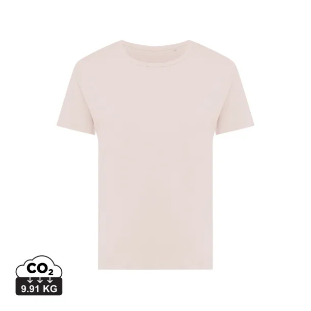  Iqoniq Yala women lightweight recycled cotton t-shirt - iqoniq cloud pink