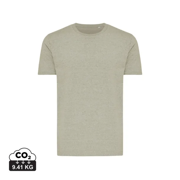 Iqoniq Brett unisex kratka majica od recikliranog pamuka - iqoniq light heather green