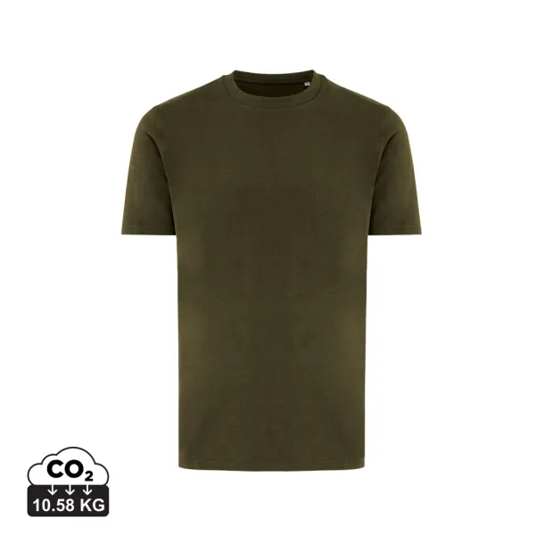 Iqoniq Brett recycled cotton t-shirt - iqoniq khaki