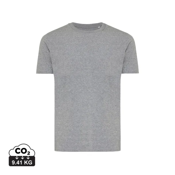 Iqoniq Brett unisex kratka majica od recikliranog pamuka - iqoniq light heather anthracite